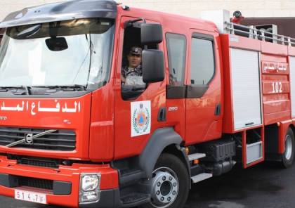 الدفاع المدني يصدر توضحيا بشأن الحريق في سنجر بالخليل