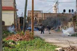3 إصابات خلال قمع الاحتلال مسيرة كفر قدوم