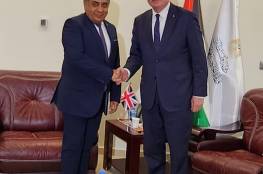 المالكي يضع وزير الدولة للشؤون الخارجية البريطاني في صورة آخر التطورات