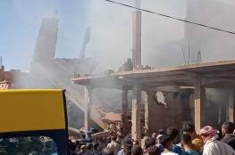 فيديو...انفجار ضخم لأنبوب غازي في ولاية البيض بالجزائر يودي بحياة 5 أشخاص و8 اصابات 