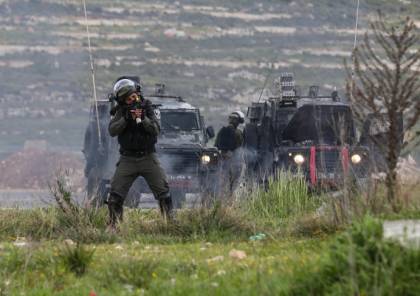 إصابات بالاختناق خلال مواجهات مع الاحتلال في بيت امر
