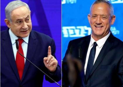 استطلاع إسرائيلي: تراجع كبير لغانتس أمام نتنياهو في حال إجراء انتخابات