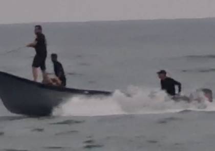 فيديو.. وفاة شاب غرقا في بحر شمال غزة