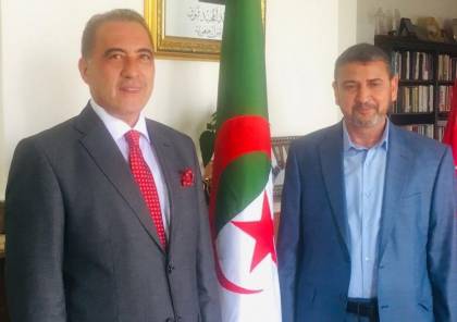 أبو زهري يلتقي السفير الجزائري بأنقرة