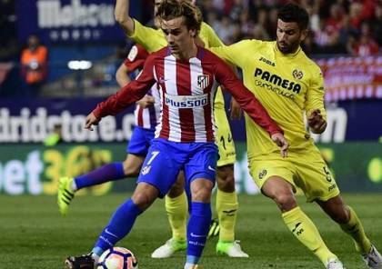 أتلتيكو مدريد يسقط في معقله أمام فياريال 