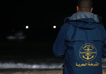 الشرطة البحرية تنقذ 4 فتيات من الغرق في بحر غزة