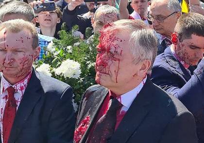 شاهد: السفير الروسي في بولندا يتعرض لاعتداء وموسكو تعلق