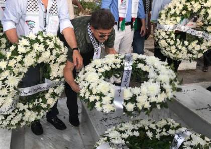 احياء ليوم الشهيد: وضع أكاليل من الزهور على أضرحة الشهداء في بيروت
