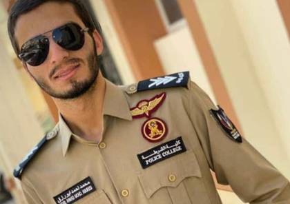 الدعليس يهنئ ضابطًا من غزة حصد المركز الأول بكلية الشرطة القطرية
