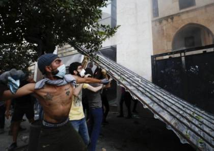 لبنان: تجدُّد المواجهات وسط بيروت ومحتجون يقتحمون وزارتي الأشغال والمهجرين