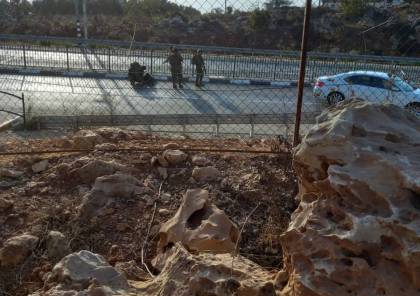 شاهد: إصابة شرطي إسرائيلي خلال عملية دهس قرب رام الله