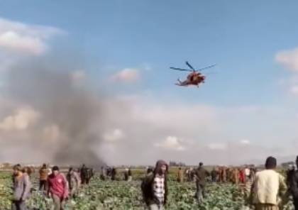 مصرع 3 عسكريين في تحطم طائرة مروحية غربي الجزائر