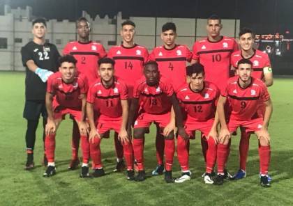 فلسطين في مجموعة قوية في كأس العرب للشباب