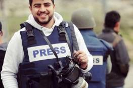 إصابة مصور صحفي برصاص قوات الاحتلال في رام الله