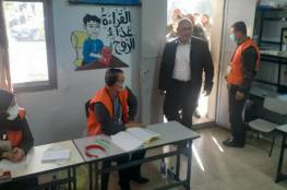الرجوب يتفقد مراكز الاقتراع في محافظة جنين