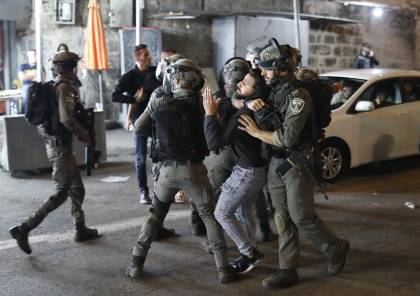 تجدد المواجهات مع الاحتلال في القدس واعتقال 6 مواطنين