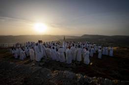 السامريون الفلسطينيون يختتمون احتفالات عيد "الفسح"