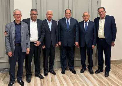 وفد من الجبهة الشعبية يلتقي رئيس جهاز المخابرات المصرية