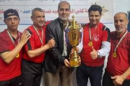 "النشامى" يحصد لقب كأس الطاولة في غزة