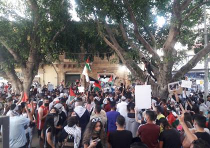 وقفة ومسيرة في العاصمة القبرصية تضامناً مع فلسطين