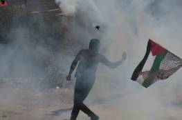 إصابتان بالرصاص المعدني والعشرات بالاختناق جراء قمع الاحتلال مسيرة كفر قدوم