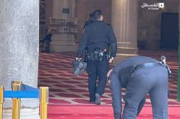 شرطة الاحتلال تقتحم المصلى القبلي في المسجد الأقصى