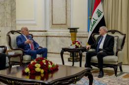 الرئيس العراقي يؤكد موقف بلاده الثابت من القضية الفلسطينية