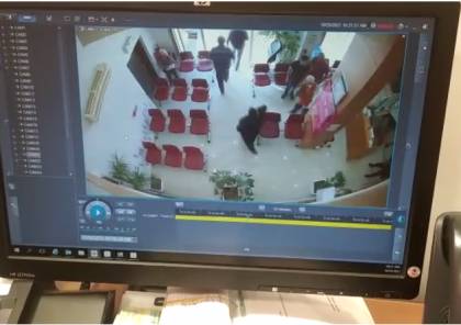 فيديو : سطو مسلح على بنك فلسطين وإصابة مواطن خلال العملية