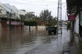 شاهد.. غرق عشرات المنازل في غزة بسبب الأمطار الغزيرة