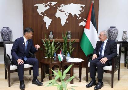 اشتية يدعو اليابان للاعتراف بفلسطين