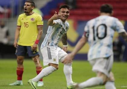الأرجنتين تهزم كولومبيا وتفرض موقعة نارية مع البرازيل في نهائي كوبا أمريكا (فيديو)