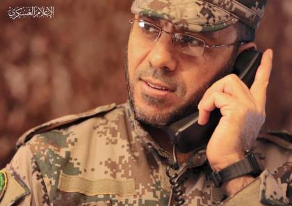 بالصور: القسام يزف القائد باسم عيسى قائد لواء غزة