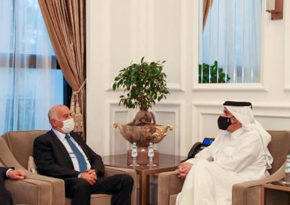 وزير خارجية قطر يستقبل الرجوب ويؤكد دعم المصالحة الفلسطينية