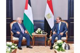 السيسي يؤكد لأبو مازن دعم مصر للتحرك الفلسطيني لاستئناف مفاوضات السلام