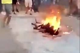 الجزائر: حرق شاب من قبل السكان مشتبه به في إضرام نيران بتيزي وزو (فيديو)