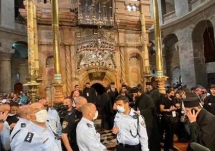 الاحتلال يشدد إجراءات دخول المسيحيين إلى القدس للاحتفال بسبت النور