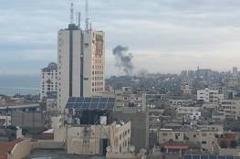 بالفيديو: طيران الاحتلال يقصف مواقع للمقاومة في قطاع غزة