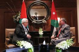 العاهل الأردني والرئيس عباس يعبران عن أملهما في إحياء بايدن لعملية السلام