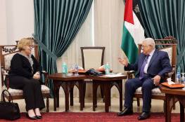 تفاصيل اجتماع الرئيس عباس مع الوفد الأميركي برئاسة باربرا ليف 