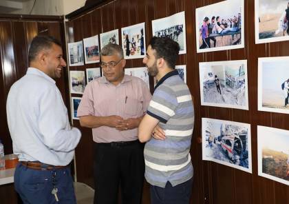 تكريم مصورين فلسطينيين فازوا بمسابقة عن معاناة القطاع الصحي بغزة