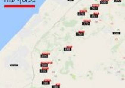 الاحتلال ينشر خريطة للمستوطنات التي سيخليها في الحرب المقبلة مع غزة 
