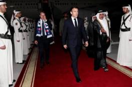 فيديو: ماكرون يصل إلى الدوحة لحضور مباراة فرنسا والمغرب