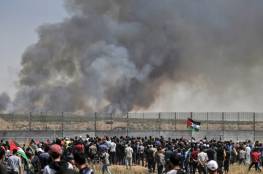  إصابات خلال قمع الاحتلال مسيرات عند الحدود الشرقية لقطاع غزة (صور وفيديو)