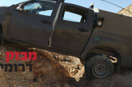 إصابة 4 جنود إسرائيليين جراء انقلاب مركبة قرب الحدود المصرية