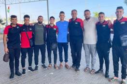 6 رياضيين يغادرون قطاع غزة