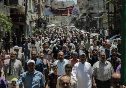 شاهد: تظاهرات في الضفة الغربية وقطاع غزة ضد مخطط الضم الإسرائيلي