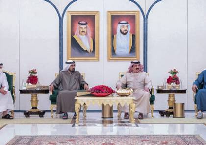 ملك البحرين يلتقي محمد بن زايد ومحمد بن راشد في أبو ظبي