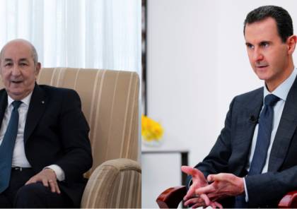 الرئيس الجزائري يتلقى اتصالا هاتفيا من نظيره السوري 