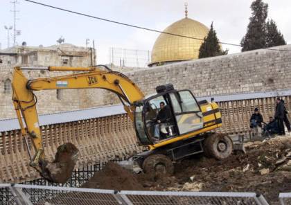 حماس: الحفريات بمحيط الأقصى جريمة نكراء