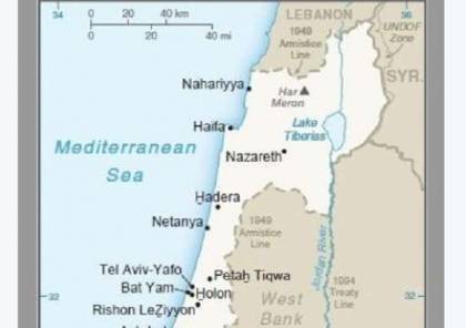 واشنطن تعتمد خريطة لإسرائيل تضم الجولان المحتل وتغرد :"مرحبا بالخريطة الجديدة "